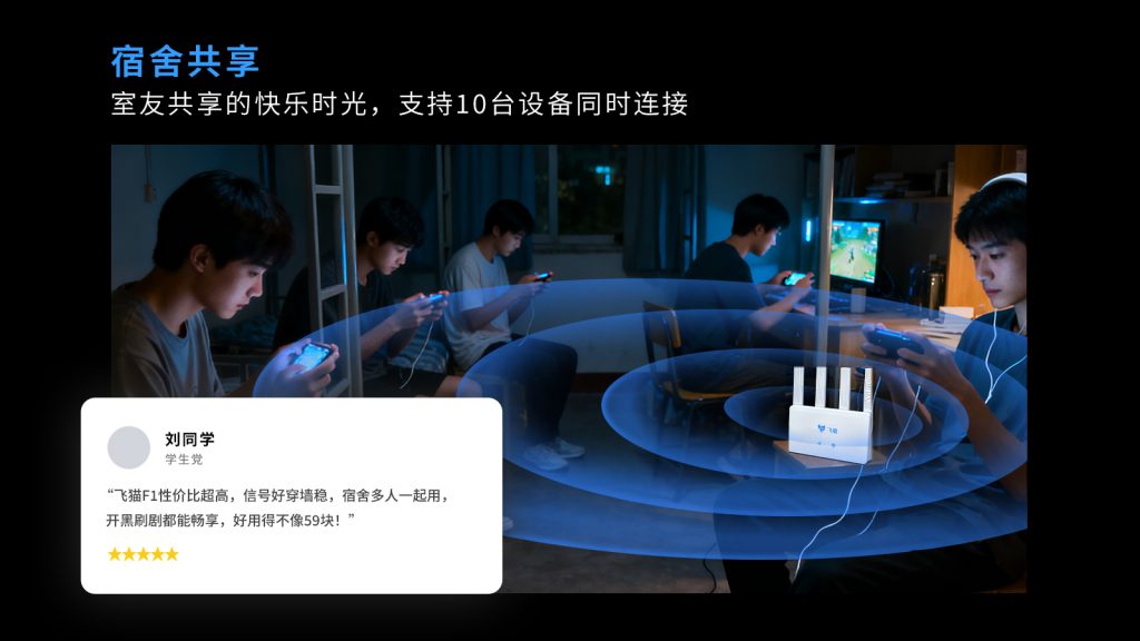 飞猫F1你的移动家庭路由器